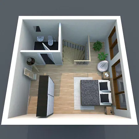 Apartman #5 Sladkiy Sliva Maisonette Boutique Lipcse